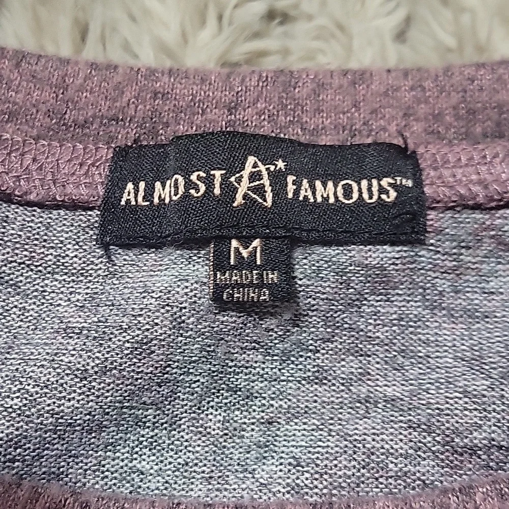 Almost Famous Purple Knit Top - Picture 2 of 2